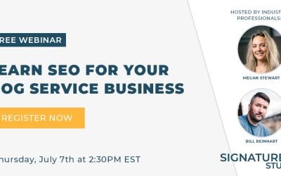 Webinar: How to Perform SEO for Dog Service Businesses